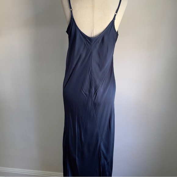 Velvet Graham & Spencer Kelsey Cardigan With Slip Dress Sz Medium Blue Eyelash - Picture 9 of 12